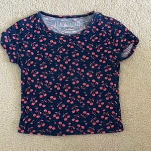 Aeropostale: Cherry Crop Top